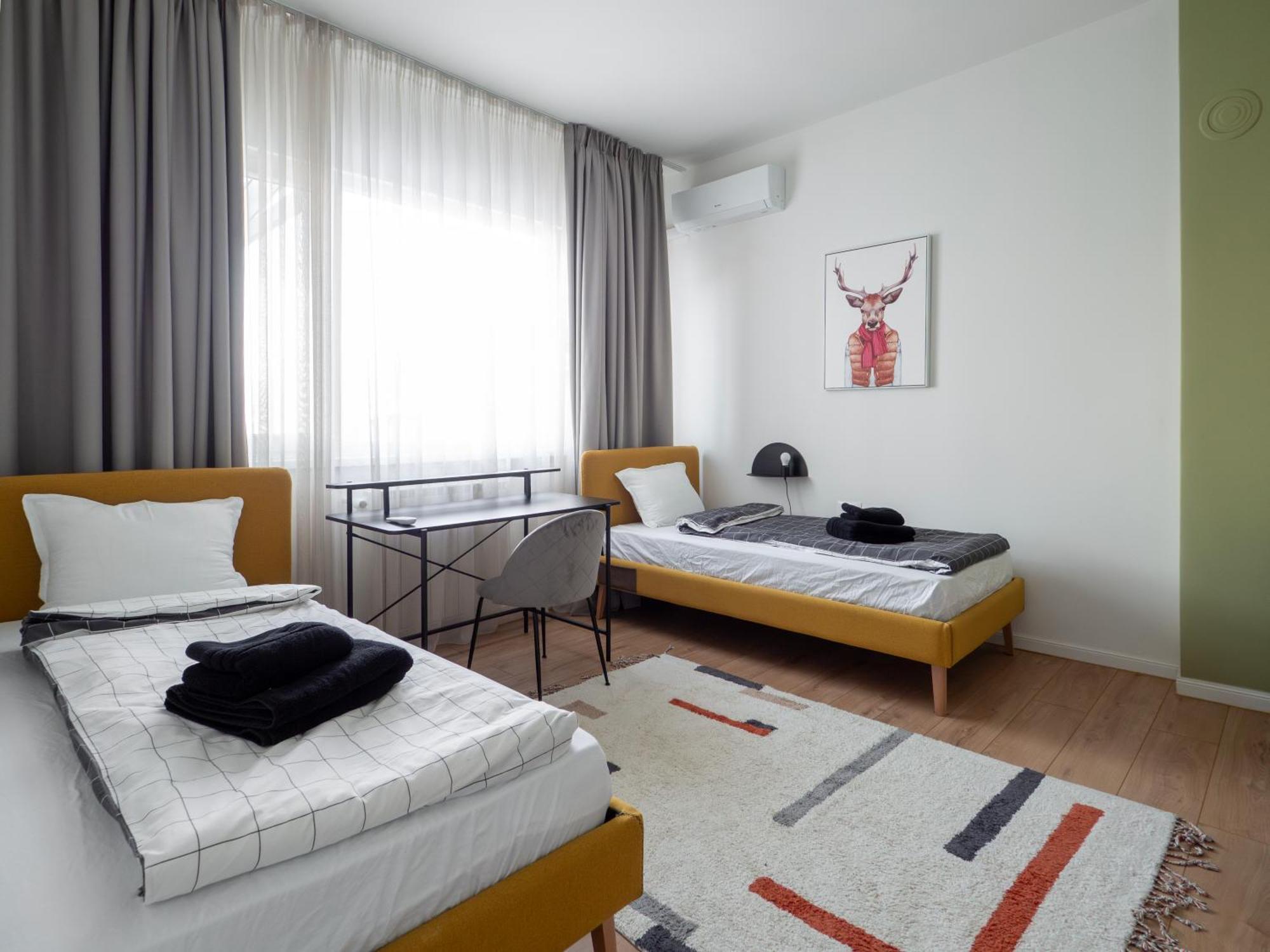 דירה Parking Two Bedrooms Sky Terrace